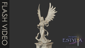 Angel statue turn table by orrochi d5mlw3w