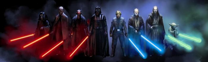 Star wars dual jedi vs sith forces